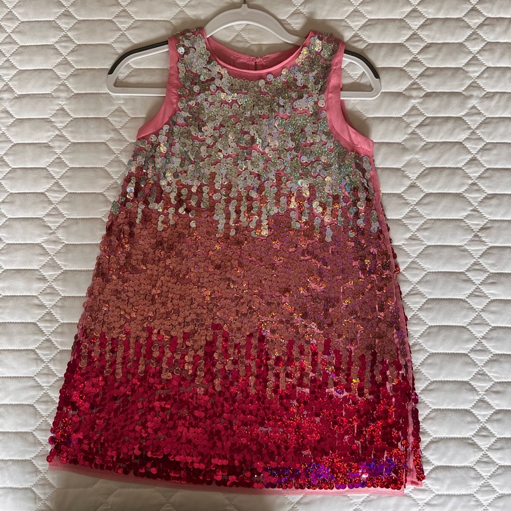 NEW tie dye sequin dress for toddler girl size 3T-4T